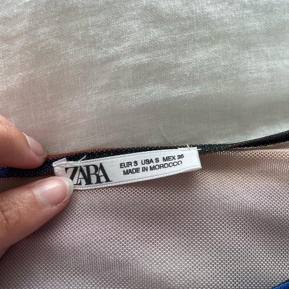 Zara Sheer Bodysuit - Picture 4 of 4